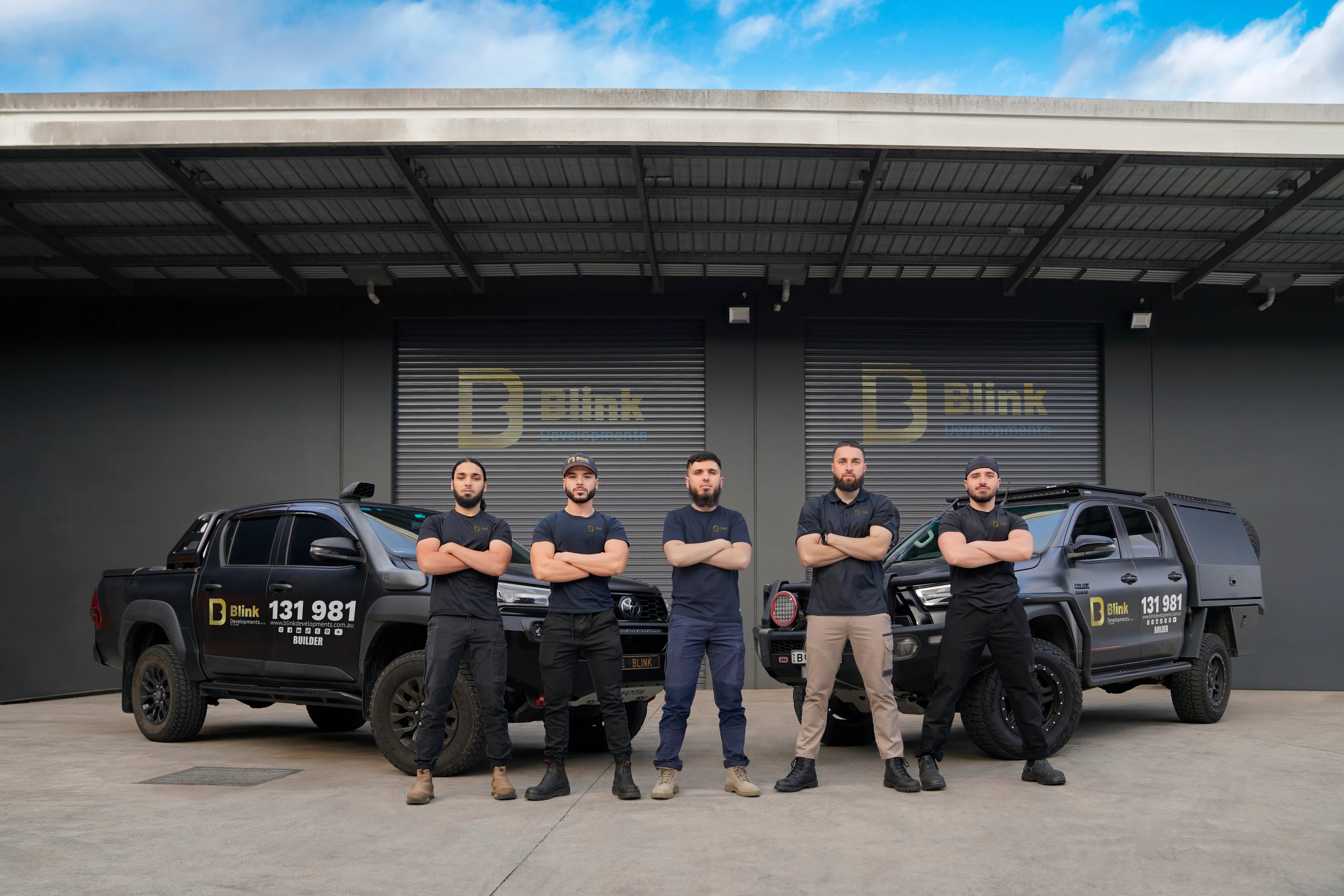 The Bathroom Renovation Vaucluse team with their work vehicles